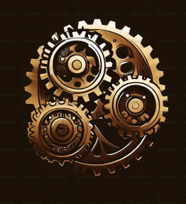 Steampunk Zahnräder